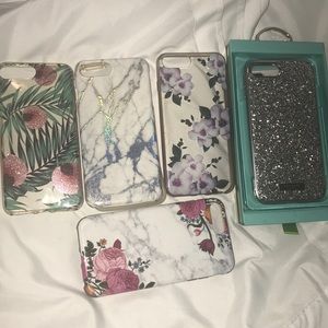 SOLD 5 super cute IPhone 7 Plus cases